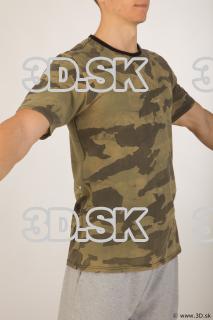 Upper body army tshirt of Timothy 0008